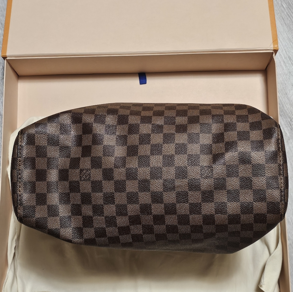 SOLD!!! Authentic Pre-Loved Louis Vuitton Damier Ebene Portobello GM Hobo - Picture 5 of 13